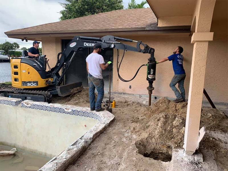 Concrete Slab Foundation Repair in Callaway, FL