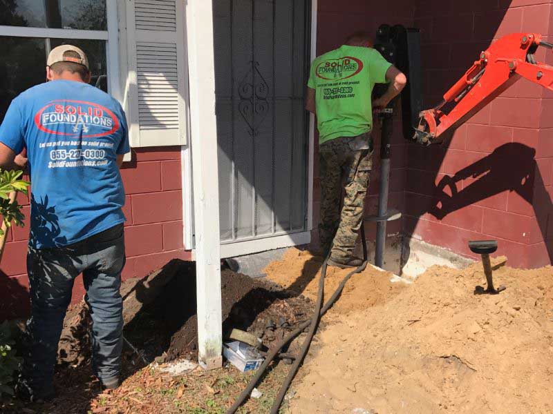 Concrete Slab Foundation Repair in Callaway, FL
